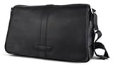 Bosca Tribeca Collection Leather Messenger