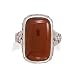 Oxidized Carnelian Ring