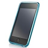 Amazon：ソフト　CAPDASE iPod touch 2nd & 3rd Generation Soft Jacket 2 Xpose with Screen Guard Crystal Clear, Blue 第２、第３世代 iPod touch 用 ソフトジャケット シリコンケース ブルー（クリスタル・クリアー 液晶保護シート 付き） ブルー 並行輸入品  SJIPT2-P203