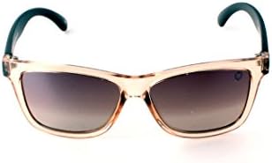 SAFARI Eyewear Adult Kendall Wayfarer 55 14-140 Clear Brown and Black Sepia Gradient