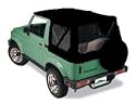 Pavement Ends 51133-01 Soft Top - Black - fits Suzuki Samurai