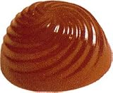 Chocolate Mold: Swirl Mound 33 mm x 26 mm x 20 mm deep. 32 cavities
