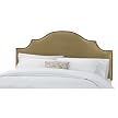 Brittany Velvet Headboard - Honey (Queen)
