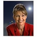 Sarah Palin ~portrait Womens Scoop Neck T-Shirt