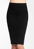bebe Midi Knit Skirt Related Blk-xs