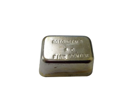 Lead Free Pewter - Alloy AC Casting Ingot (92% Tin, 7.75% Antimony, 0.25% Copper) Britannia Alloy On Sale
