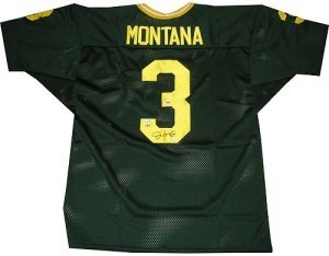 Joe Montana Autographed/Hand Signed Notre Dame Fighting Irish Jersey