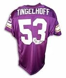Mick Tingelhoff Minnesota Vikings Autographed Throwback NFL Football Jersey (Purple)