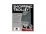 Shopping Trolley - Black, Check and Chrome