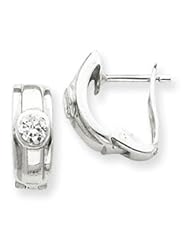 Sterling Silver CZ Earrings QE3250"