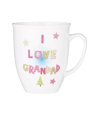 Personalised Christmas - Merry Christmas Grandad Mug