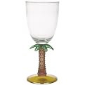 Palm Tree Goblet Set of 4