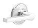 SCHLAGE Dexter by Schlage J10SOL625 Solstice Hall and Closet Lever, Bright Chrome