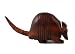 Ironwood Carving of an Armadillo, Medium