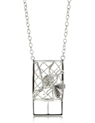 Phillips Frankel "Memory Cork" Pesky Fly Cork Holder Necklace