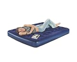 Simex Sport 40077 Luftbett Double, blau, 190 x 138 x 20 cm - Simex Sport