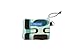 Yukiko Sato * C1AL Mod Square Turquoise of Chibi TESAGE Cases, Style 1A, Biz Card Cas...
