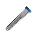 Samco Scientific 12-003S Polypropylene Sterile Test Tube, with Blue Snap Cap, Packed in Blister Tray (Case of 500)