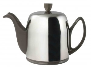 Salam Grey 6 Cup Teapot by Guy Degrenne