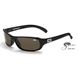 Bolle Fang Sunglasses Shiny Black Frame w/Polarized Photochromic Modulator Gray Lens