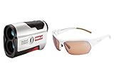 Bushnell Laser-Entfernungsmesser und Golf-Sonnenbrille Tour V3 Ransom Paket, SMUV3RAN14
