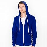 American Apparel - Flex Fleece Zip Hoody, Lapis, M