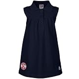 MLB Majestic Boston Red Sox Preschool Girls My Favorite Logo Sleeveless Dress - Navy Blue (6X)