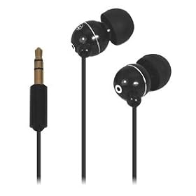 Google Nexus One Premium 3.5mm Stereo EarBuds (Black)