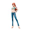 One Piece Figuarts Zero Figur / Statue: Nami 14 cm (The New World Arc Version) 14 cm