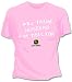 John Deere Trade Husband For Tractor Girls T-Shirt #51