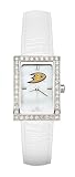 NHL Anaheim Ducks Ladies Allure Watch White Leather Strap