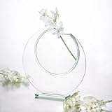 11 INCH ROUND GLASS VASE - 11 INCH ROUND GLASS VASE - vase