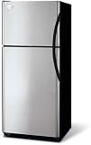 Review Frigidaire  / Frigidaire Gallery Series GLHT186JK 18.3 cu. ft. Top-Freezer Refrigerator with 4 Half-Width Cantilever SpillSafe Shelves, 2 Clear Humidity Crispers and Tilt-Out Freezer Wire Bin: Stainless Steel/Left-Swing Door