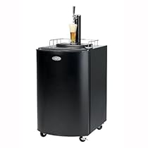 Hot Sale Nostalgia Electrics KRS2100 Kegorator Beer Keg Fridge, Black