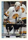 Daniel Sedin, Vancouver Canucks, 2002 Opee Chee Autographed Card