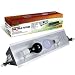 Zilla Incandescent Dual Bulb Fixture for Reptile Light & Heat (Black, 20 Inch)