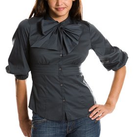Buy Armani Exchange Bow Tie Blouse by Armani Exchange