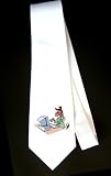 Party Decoration Necktie with computers, donkey, programmer