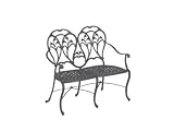 Woodard Sarbone-lily Cast Aluminum Patio Bench