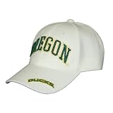 Oregon Ducks Adjustable UOregon Classic Cap - White NCAA Hats