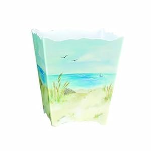 Amazon.com - Keller-Charles Beach Waste Basket - Bath Waste Bins