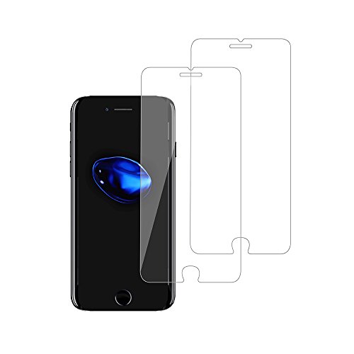 iPhone 7 Screen Protector,IVGUI 0.33mm [2 Pack] [Scratch Proof] [Ultra Clear] [High Definition] [Easy to Install] Tempered Glass Screen Protection Film 4.7 inch