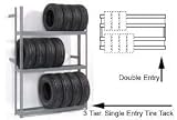 3 Tier Double Entry Tire Track