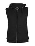 Urban Classics Light Fleece Sleeveless Zip Hoody B