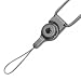 Universal Neck Strap Lanyard for Electronics Accessories CAMERA Cell Mobile Phone - Smoke