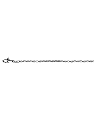 CleverEves 18Kt White Gold Cable Silk 2.8mm Bracelet