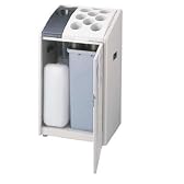 飲み残しと紙コップが別々に回収できるダストボックス。紙コップ用ダストボックス YD-95L-ID