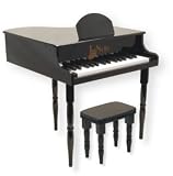Trophy Music Children's Grand Piano - Black