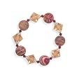 Calsilica and Crystal Bracelet