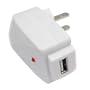 USB Travel Charger for Apple iPod, iPhone, iPod Shuffle 1st Generation, iPod Photo/iPod U2, iPod Mini